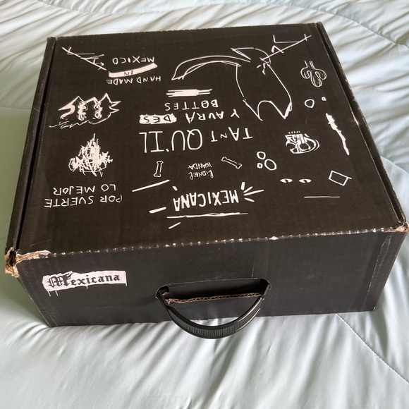 Mexicana by Old Gringo Reach for the Stars Circus boots fire red/red NIB 8.5 - Picture 14 of 14